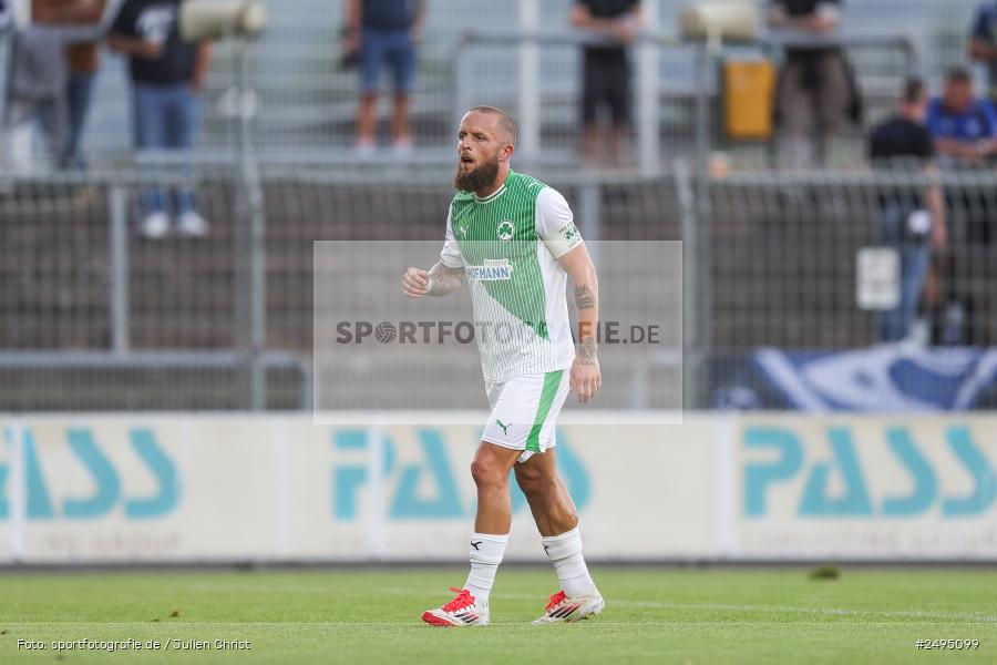 sport, action, Stadion am Schönbusch, SpVgg Greuther Fürth II, SVA, SV Viktoria Aschaffenburg, SGF, Regionalliga Bayern, Fussball, BFV, Aschaffenburg, 25.07.2025, 1. Spieltag - Bild-ID: 2495099 sport, action, Stadion am Schönbusch, SpVgg Greuther Fürth II, SVA, SV Viktoria Aschaffenburg, SGF, Regionalliga Bayern, Fussball, BFV, Aschaffenburg, 25.07.2025, 1. Spieltag - Bild-ID: 2495099