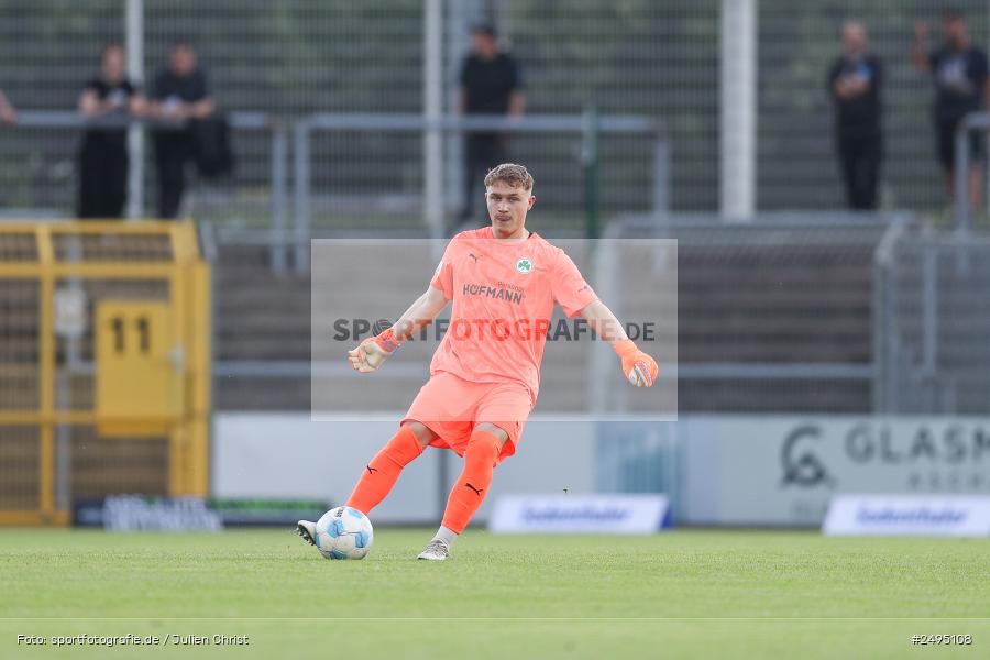 sport, action, Stadion am Schönbusch, SpVgg Greuther Fürth II, SVA, SV Viktoria Aschaffenburg, SGF, Regionalliga Bayern, Fussball, BFV, Aschaffenburg, 25.07.2025, 1. Spieltag - Bild-ID: 2495108