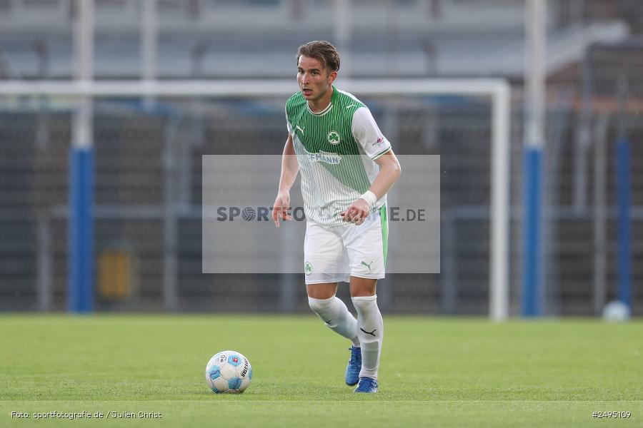 sport, action, Stadion am Schönbusch, SpVgg Greuther Fürth II, SVA, SV Viktoria Aschaffenburg, SGF, Regionalliga Bayern, Fussball, BFV, Aschaffenburg, 25.07.2025, 1. Spieltag - Bild-ID: 2495109