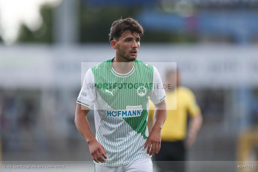 sport, action, Stadion am Schönbusch, SpVgg Greuther Fürth II, SVA, SV Viktoria Aschaffenburg, SGF, Regionalliga Bayern, Fussball, BFV, Aschaffenburg, 25.07.2025, 1. Spieltag - Bild-ID: 2495123