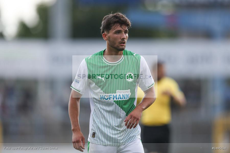 sport, action, Stadion am Schönbusch, SpVgg Greuther Fürth II, SVA, SV Viktoria Aschaffenburg, SGF, Regionalliga Bayern, Fussball, BFV, Aschaffenburg, 25.07.2025, 1. Spieltag - Bild-ID: 2495124