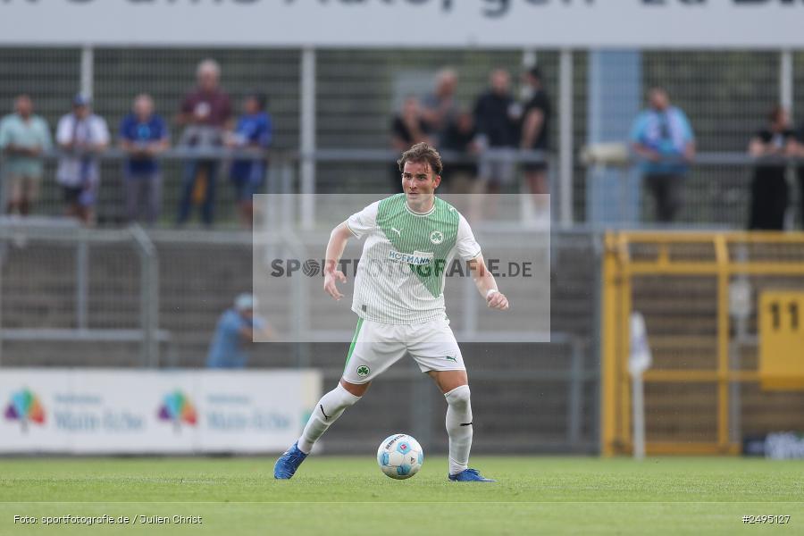 sport, action, Stadion am Schönbusch, SpVgg Greuther Fürth II, SVA, SV Viktoria Aschaffenburg, SGF, Regionalliga Bayern, Fussball, BFV, Aschaffenburg, 25.07.2025, 1. Spieltag - Bild-ID: 2495127