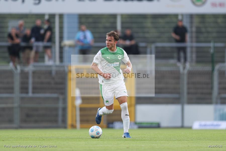 sport, action, Stadion am Schönbusch, SpVgg Greuther Fürth II, SVA, SV Viktoria Aschaffenburg, SGF, Regionalliga Bayern, Fussball, BFV, Aschaffenburg, 25.07.2025, 1. Spieltag - Bild-ID: 2495128