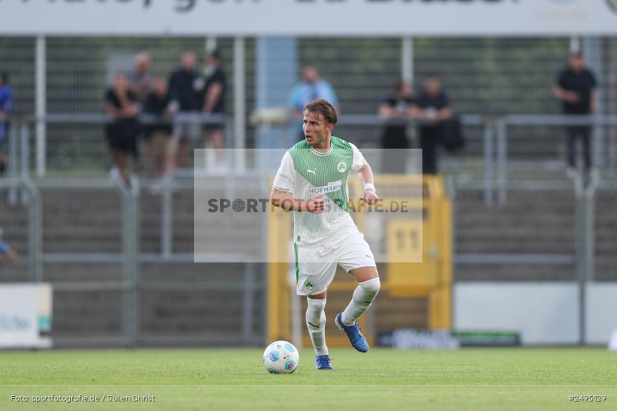 sport, action, Stadion am Schönbusch, SpVgg Greuther Fürth II, SVA, SV Viktoria Aschaffenburg, SGF, Regionalliga Bayern, Fussball, BFV, Aschaffenburg, 25.07.2025, 1. Spieltag - Bild-ID: 2495129