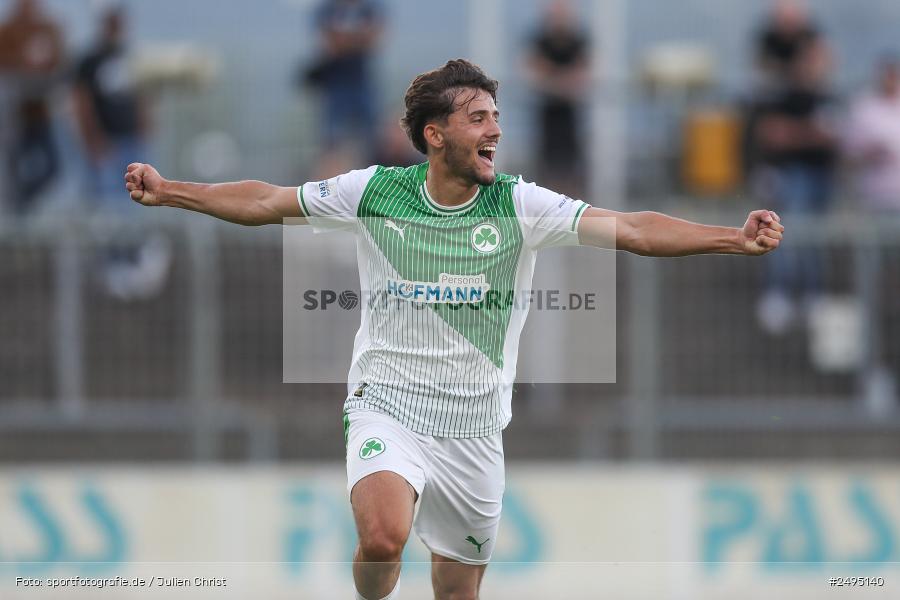 sport, action, Stadion am Schönbusch, SpVgg Greuther Fürth II, SVA, SV Viktoria Aschaffenburg, SGF, Regionalliga Bayern, Fussball, BFV, Aschaffenburg, 25.07.2025, 1. Spieltag - Bild-ID: 2495140