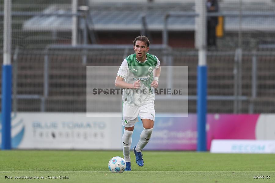 sport, action, Stadion am Schönbusch, SpVgg Greuther Fürth II, SVA, SV Viktoria Aschaffenburg, SGF, Regionalliga Bayern, Fussball, BFV, Aschaffenburg, 25.07.2025, 1. Spieltag - Bild-ID: 2495155