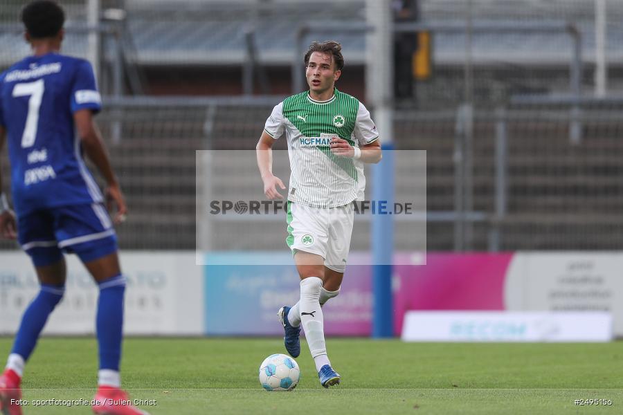 sport, action, Stadion am Schönbusch, SpVgg Greuther Fürth II, SVA, SV Viktoria Aschaffenburg, SGF, Regionalliga Bayern, Fussball, BFV, Aschaffenburg, 25.07.2025, 1. Spieltag - Bild-ID: 2495156