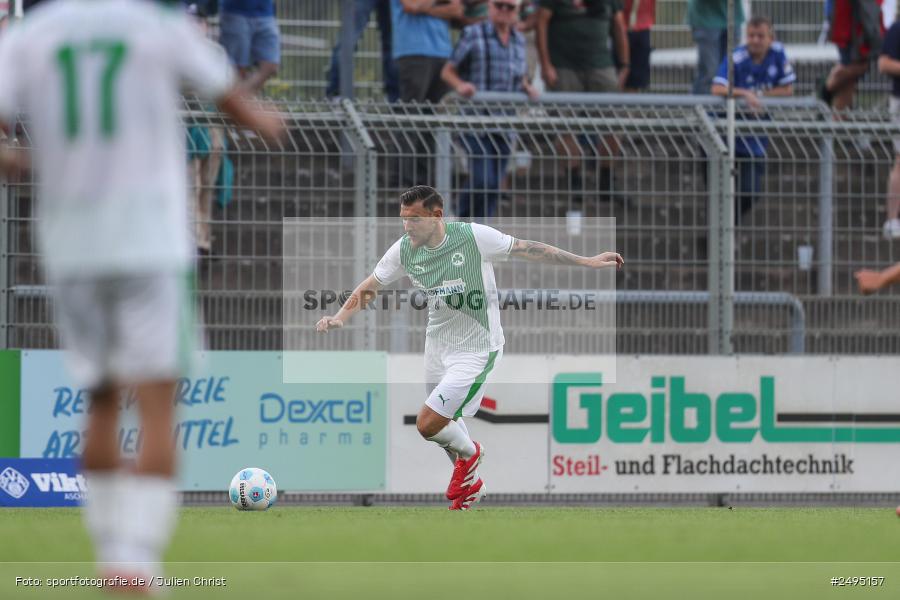 sport, action, Stadion am Schönbusch, SpVgg Greuther Fürth II, SVA, SV Viktoria Aschaffenburg, SGF, Regionalliga Bayern, Fussball, BFV, Aschaffenburg, 25.07.2025, 1. Spieltag - Bild-ID: 2495157