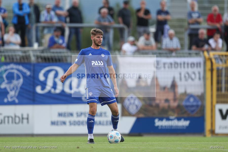 sport, action, Stadion am Schönbusch, SpVgg Greuther Fürth II, SVA, SV Viktoria Aschaffenburg, SGF, Regionalliga Bayern, Fussball, BFV, Aschaffenburg, 25.07.2025, 1. Spieltag - Bild-ID: 2495162