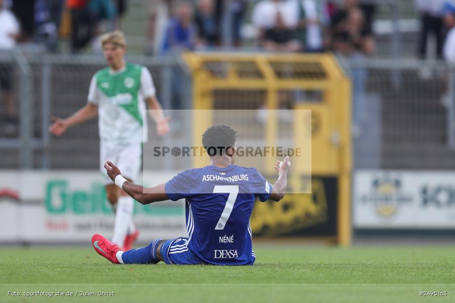 sport, action, Stadion am Schönbusch, SpVgg Greuther Fürth II, SVA, SV Viktoria Aschaffenburg, SGF, Regionalliga Bayern, Fussball, BFV, Aschaffenburg, 25.07.2025, 1. Spieltag - Bild-ID: 2495163