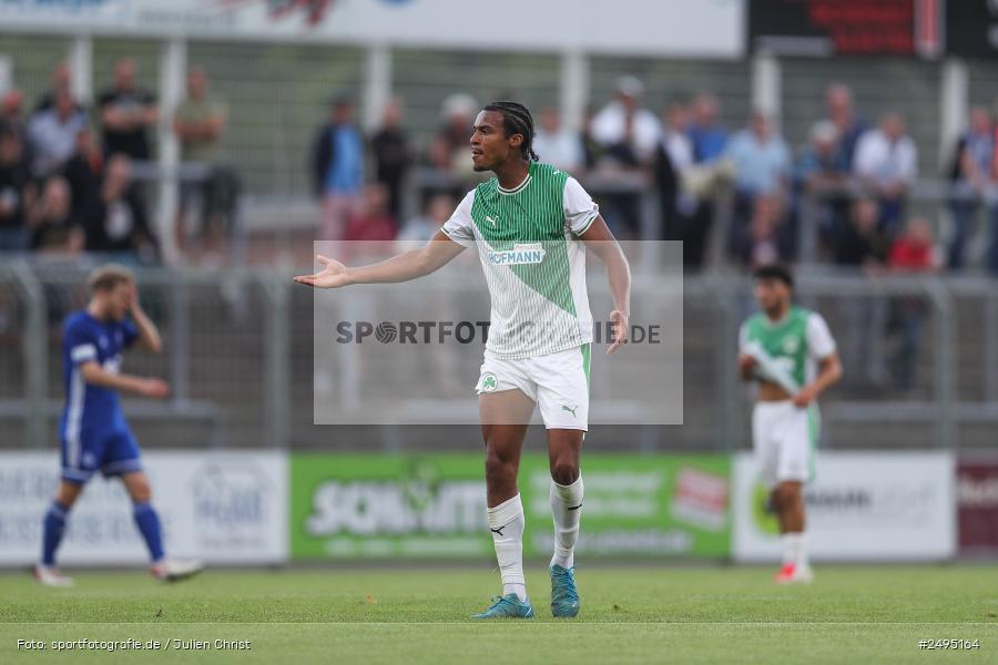 sport, action, Stadion am Schönbusch, SpVgg Greuther Fürth II, SVA, SV Viktoria Aschaffenburg, SGF, Regionalliga Bayern, Fussball, BFV, Aschaffenburg, 25.07.2025, 1. Spieltag - Bild-ID: 2495164
