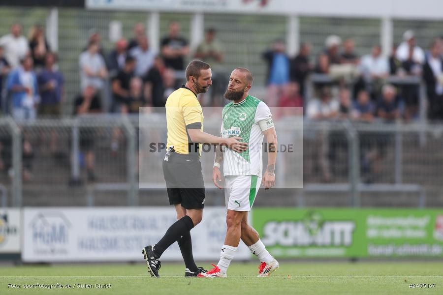 sport, action, Stadion am Schönbusch, SpVgg Greuther Fürth II, SVA, SV Viktoria Aschaffenburg, SGF, Regionalliga Bayern, Fussball, BFV, Aschaffenburg, 25.07.2025, 1. Spieltag - Bild-ID: 2495167