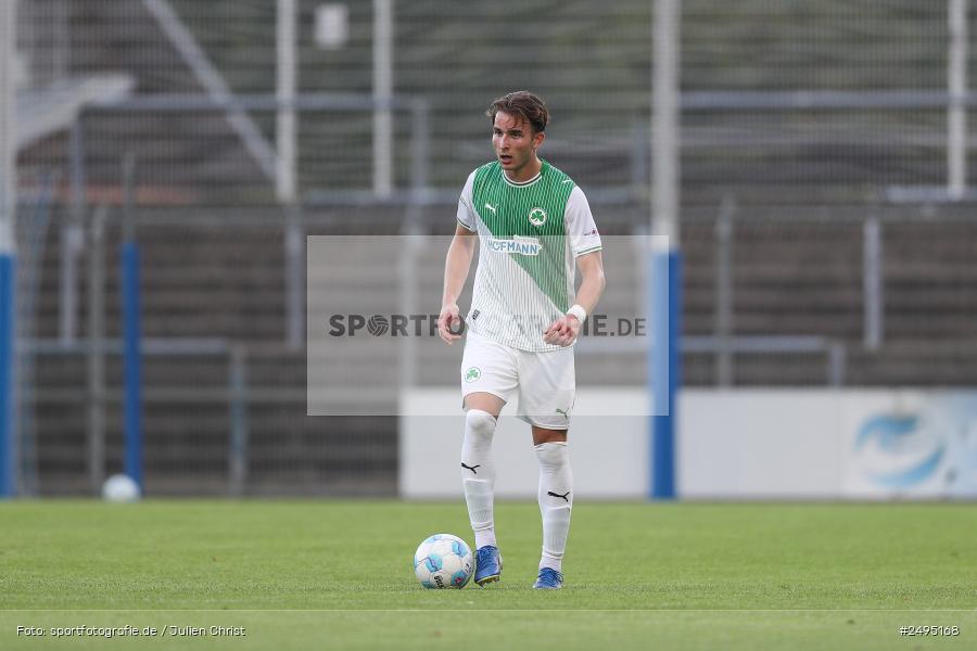 sport, action, Stadion am Schönbusch, SpVgg Greuther Fürth II, SVA, SV Viktoria Aschaffenburg, SGF, Regionalliga Bayern, Fussball, BFV, Aschaffenburg, 25.07.2025, 1. Spieltag - Bild-ID: 2495168