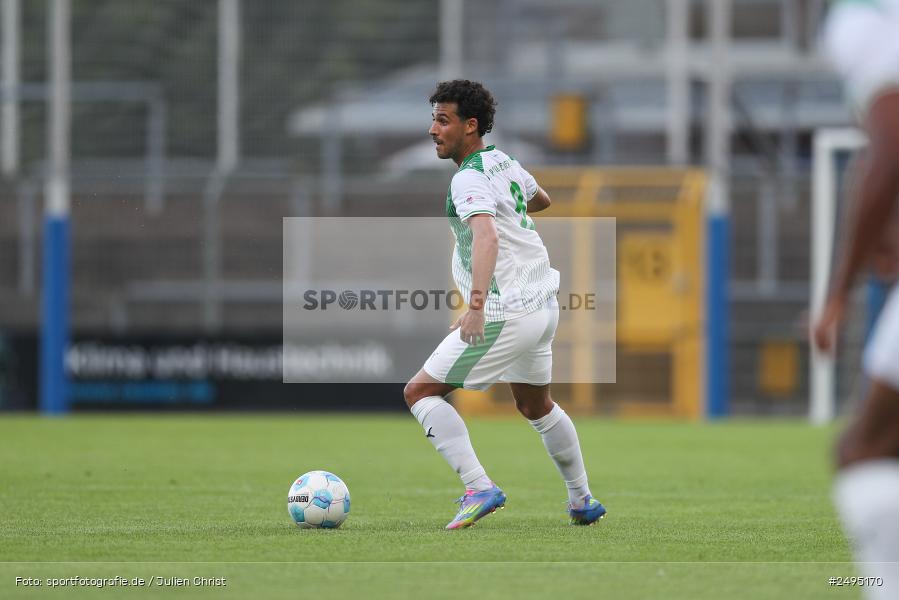 sport, action, Stadion am Schönbusch, SpVgg Greuther Fürth II, SVA, SV Viktoria Aschaffenburg, SGF, Regionalliga Bayern, Fussball, BFV, Aschaffenburg, 25.07.2025, 1. Spieltag - Bild-ID: 2495170