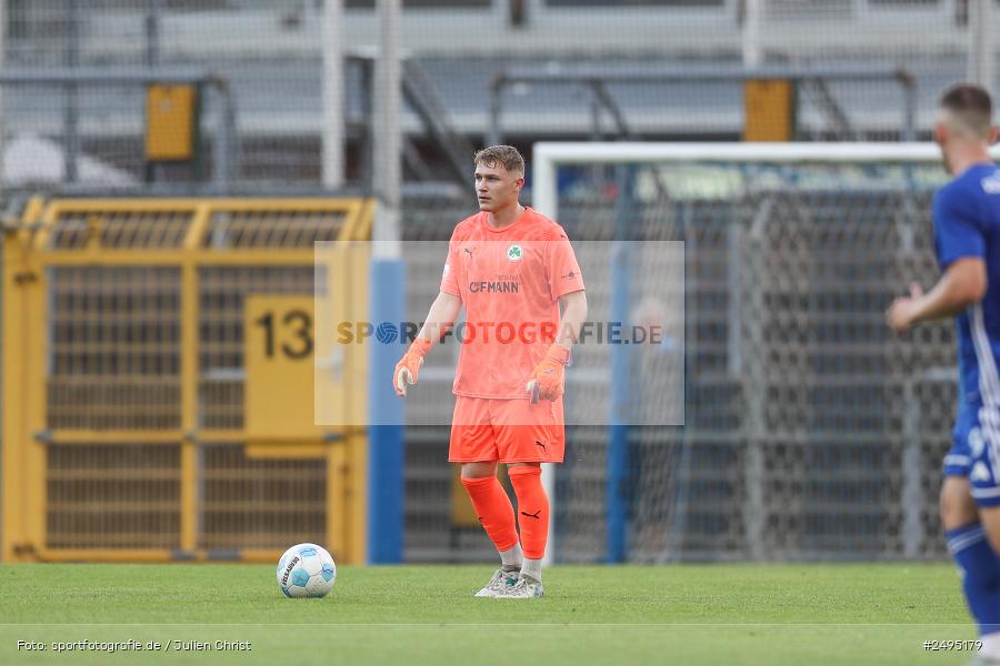 sport, action, Stadion am Schönbusch, SpVgg Greuther Fürth II, SVA, SV Viktoria Aschaffenburg, SGF, Regionalliga Bayern, Fussball, BFV, Aschaffenburg, 25.07.2025, 1. Spieltag - Bild-ID: 2495179