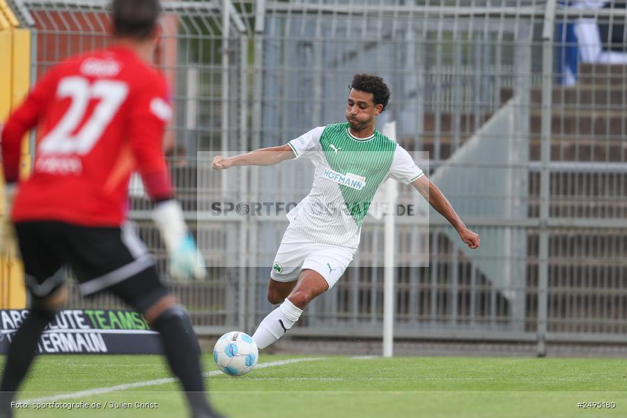 sport, action, Stadion am Schönbusch, SpVgg Greuther Fürth II, SVA, SV Viktoria Aschaffenburg, SGF, Regionalliga Bayern, Fussball, BFV, Aschaffenburg, 25.07.2025, 1. Spieltag - Bild-ID: 2495180