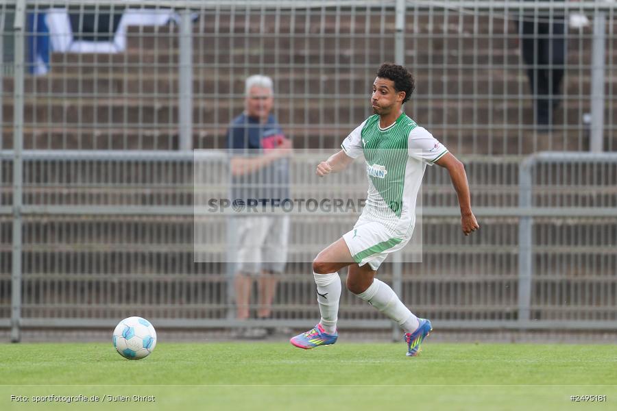 sport, action, Stadion am Schönbusch, SpVgg Greuther Fürth II, SVA, SV Viktoria Aschaffenburg, SGF, Regionalliga Bayern, Fussball, BFV, Aschaffenburg, 25.07.2025, 1. Spieltag - Bild-ID: 2495181