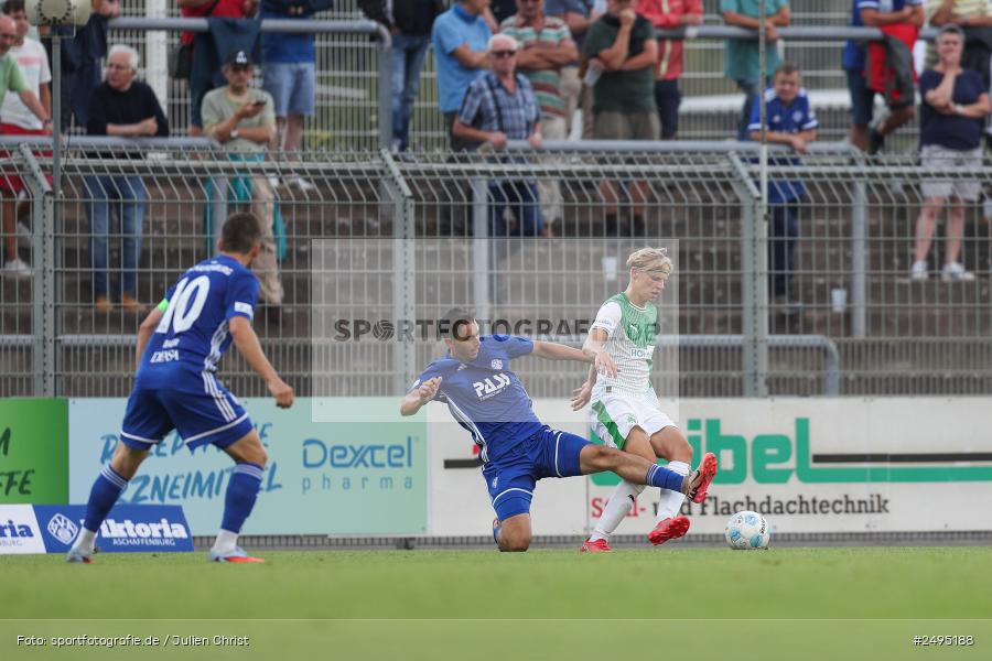 sport, action, Stadion am Schönbusch, SpVgg Greuther Fürth II, SVA, SV Viktoria Aschaffenburg, SGF, Regionalliga Bayern, Fussball, BFV, Aschaffenburg, 25.07.2025, 1. Spieltag - Bild-ID: 2495188