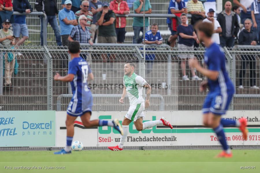 sport, action, Stadion am Schönbusch, SpVgg Greuther Fürth II, SVA, SV Viktoria Aschaffenburg, SGF, Regionalliga Bayern, Fussball, BFV, Aschaffenburg, 25.07.2025, 1. Spieltag - Bild-ID: 2495191