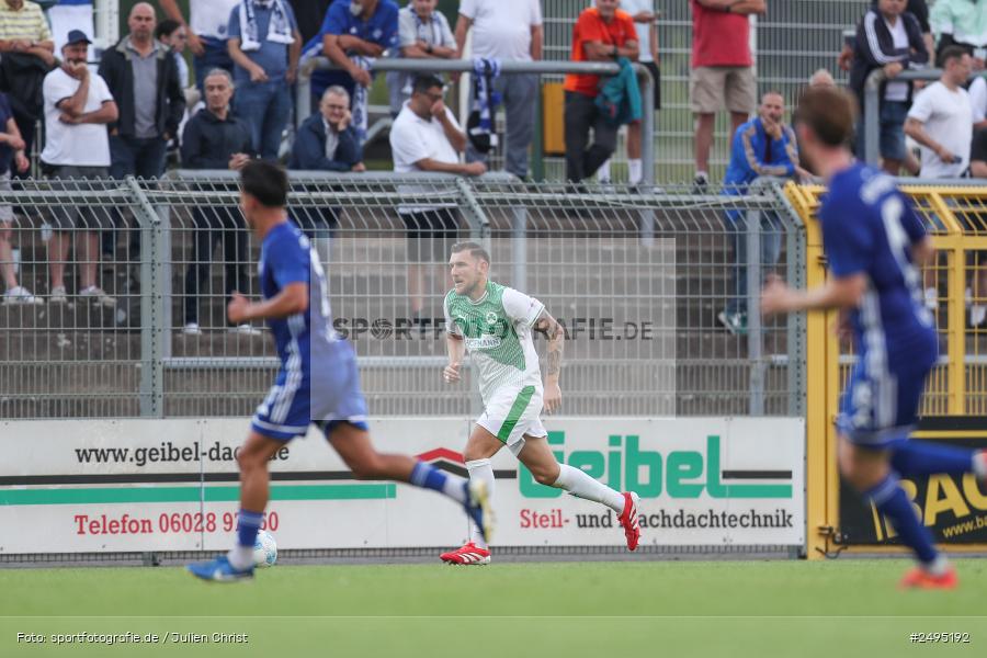 sport, action, Stadion am Schönbusch, SpVgg Greuther Fürth II, SVA, SV Viktoria Aschaffenburg, SGF, Regionalliga Bayern, Fussball, BFV, Aschaffenburg, 25.07.2025, 1. Spieltag - Bild-ID: 2495192