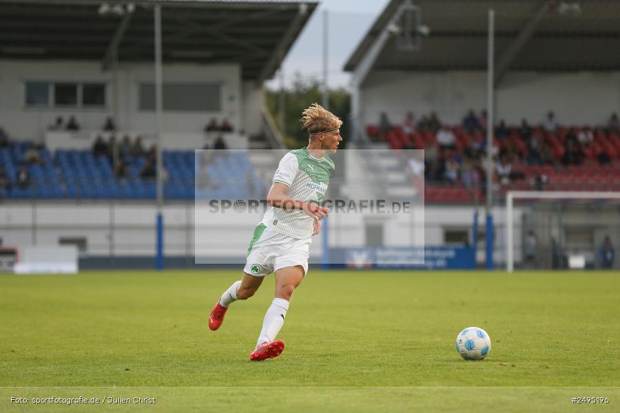 sport, action, Stadion am Schönbusch, SpVgg Greuther Fürth II, SVA, SV Viktoria Aschaffenburg, SGF, Regionalliga Bayern, Fussball, BFV, Aschaffenburg, 25.07.2025, 1. Spieltag - Bild-ID: 2495196