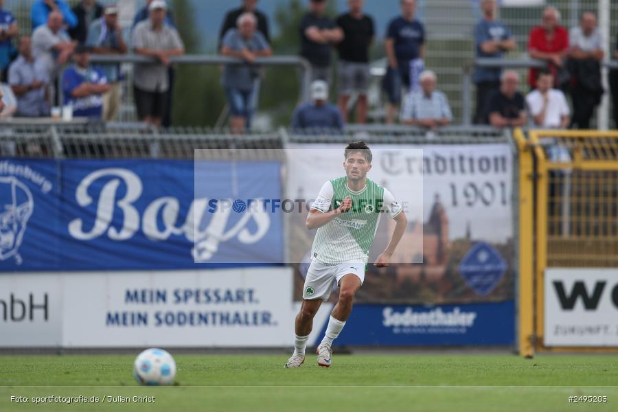 sport, action, Stadion am Schönbusch, SpVgg Greuther Fürth II, SVA, SV Viktoria Aschaffenburg, SGF, Regionalliga Bayern, Fussball, BFV, Aschaffenburg, 25.07.2025, 1. Spieltag - Bild-ID: 2495203