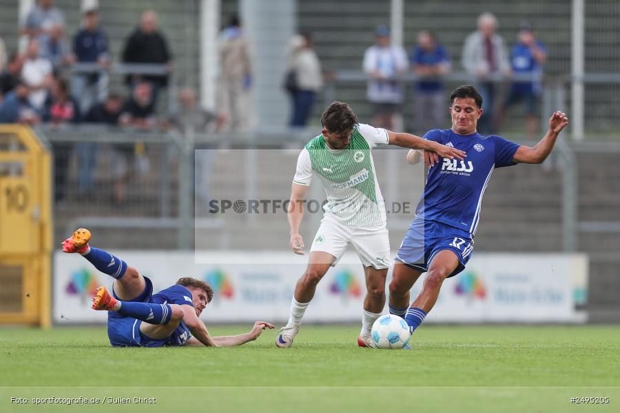 sport, action, Stadion am Schönbusch, SpVgg Greuther Fürth II, SVA, SV Viktoria Aschaffenburg, SGF, Regionalliga Bayern, Fussball, BFV, Aschaffenburg, 25.07.2025, 1. Spieltag - Bild-ID: 2495205