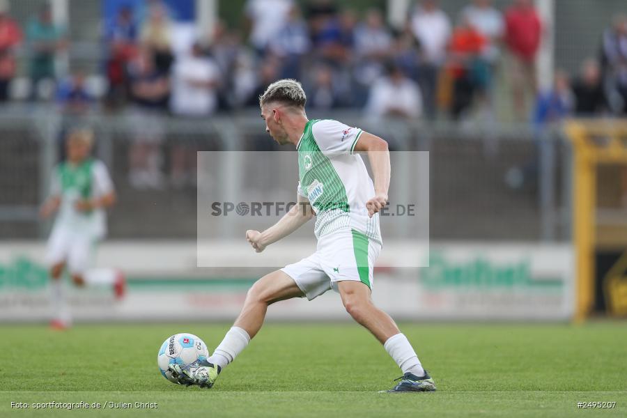 sport, action, Stadion am Schönbusch, SpVgg Greuther Fürth II, SVA, SV Viktoria Aschaffenburg, SGF, Regionalliga Bayern, Fussball, BFV, Aschaffenburg, 25.07.2025, 1. Spieltag - Bild-ID: 2495207