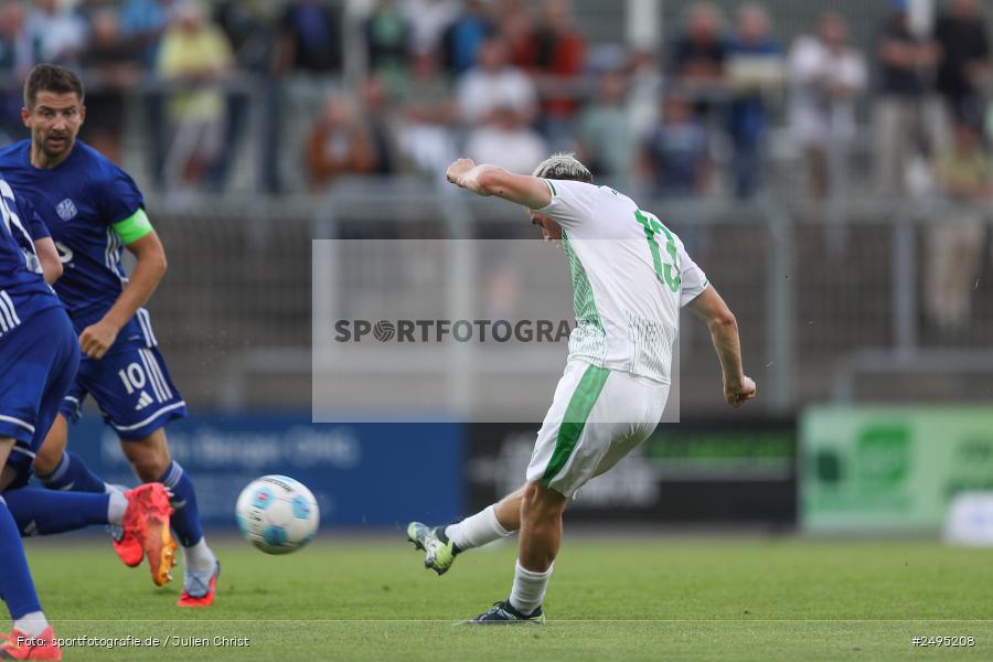 sport, action, Stadion am Schönbusch, SpVgg Greuther Fürth II, SVA, SV Viktoria Aschaffenburg, SGF, Regionalliga Bayern, Fussball, BFV, Aschaffenburg, 25.07.2025, 1. Spieltag - Bild-ID: 2495208