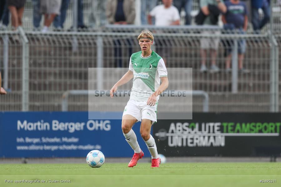 sport, action, Stadion am Schönbusch, SpVgg Greuther Fürth II, SVA, SV Viktoria Aschaffenburg, SGF, Regionalliga Bayern, Fussball, BFV, Aschaffenburg, 25.07.2025, 1. Spieltag - Bild-ID: 2495211