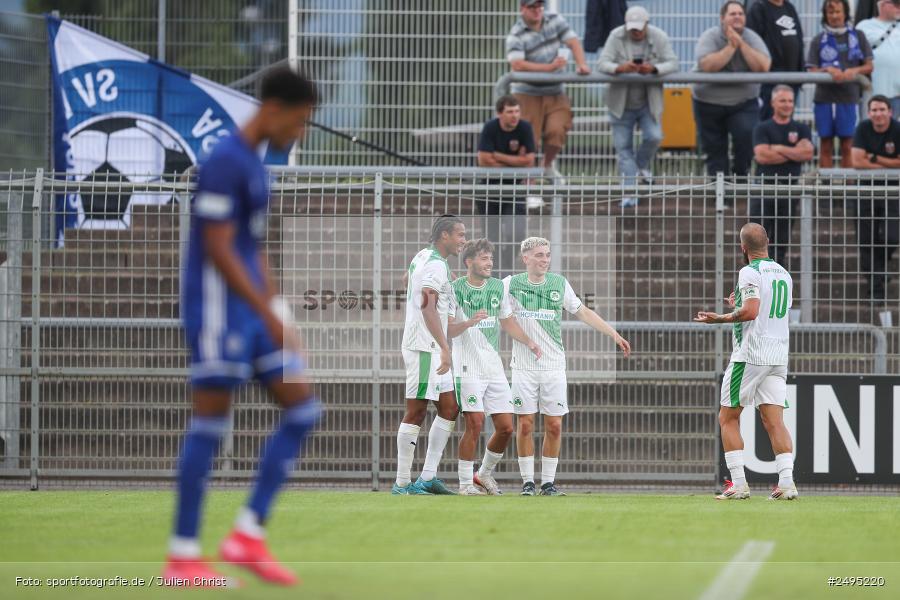sport, action, Stadion am Schönbusch, SpVgg Greuther Fürth II, SVA, SV Viktoria Aschaffenburg, SGF, Regionalliga Bayern, Fussball, BFV, Aschaffenburg, 25.07.2025, 1. Spieltag - Bild-ID: 2495220