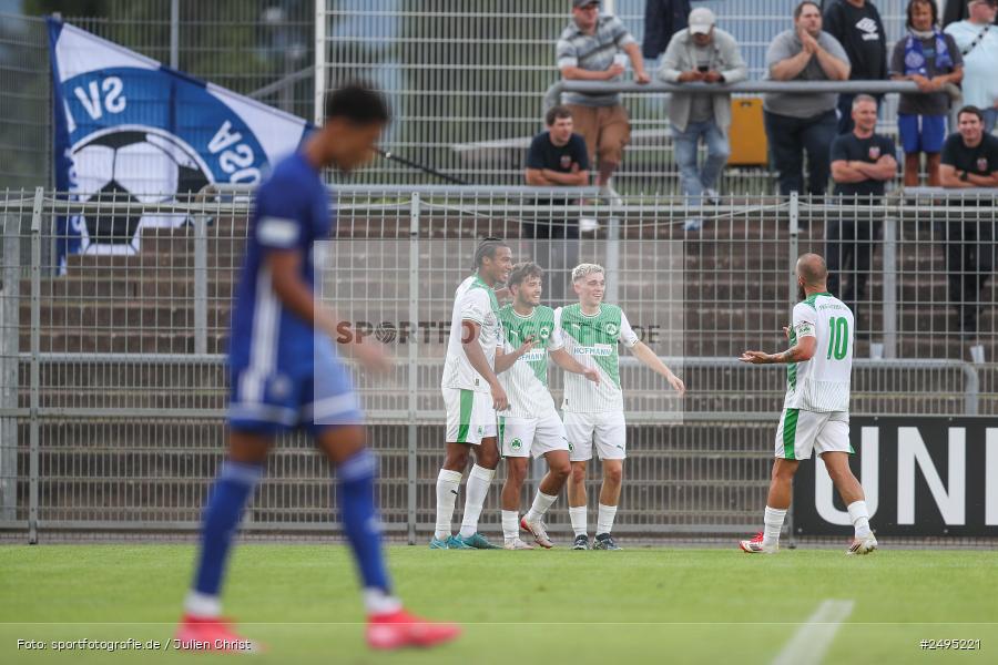 sport, action, Stadion am Schönbusch, SpVgg Greuther Fürth II, SVA, SV Viktoria Aschaffenburg, SGF, Regionalliga Bayern, Fussball, BFV, Aschaffenburg, 25.07.2025, 1. Spieltag - Bild-ID: 2495221