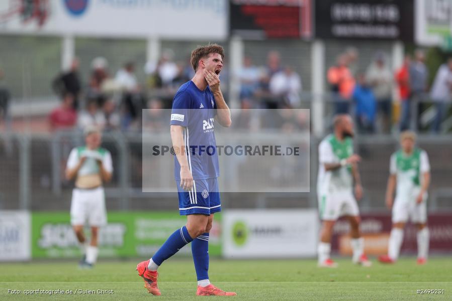 sport, action, Stadion am Schönbusch, SpVgg Greuther Fürth II, SVA, SV Viktoria Aschaffenburg, SGF, Regionalliga Bayern, Fussball, BFV, Aschaffenburg, 25.07.2025, 1. Spieltag - Bild-ID: 2495231