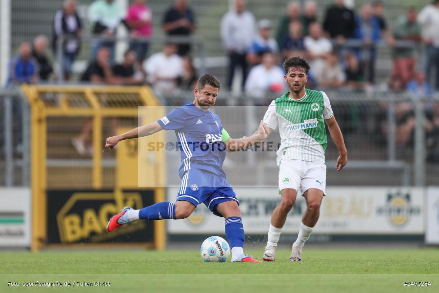 sport, action, Stadion am Schönbusch, SpVgg Greuther Fürth II, SVA, SV Viktoria Aschaffenburg, SGF, Regionalliga Bayern, Fussball, BFV, Aschaffenburg, 25.07.2025, 1. Spieltag - Bild-ID: 2495234