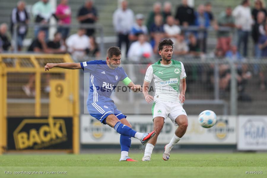 sport, action, Stadion am Schönbusch, SpVgg Greuther Fürth II, SVA, SV Viktoria Aschaffenburg, SGF, Regionalliga Bayern, Fussball, BFV, Aschaffenburg, 25.07.2025, 1. Spieltag - Bild-ID: 2495235