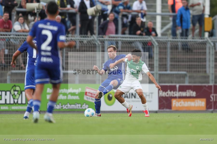 sport, action, Stadion am Schönbusch, SpVgg Greuther Fürth II, SVA, SV Viktoria Aschaffenburg, SGF, Regionalliga Bayern, Fussball, BFV, Aschaffenburg, 25.07.2025, 1. Spieltag - Bild-ID: 2495237