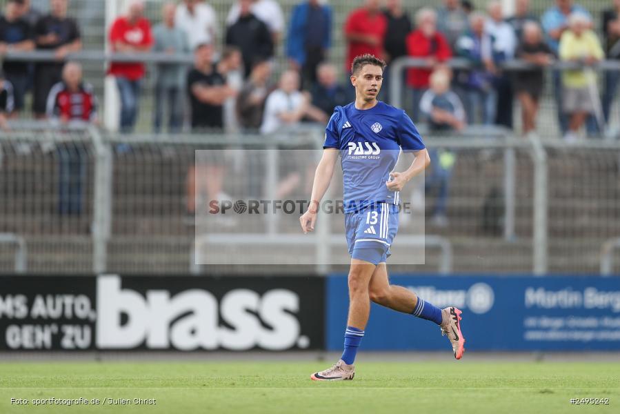 sport, action, Stadion am Schönbusch, SpVgg Greuther Fürth II, SVA, SV Viktoria Aschaffenburg, SGF, Regionalliga Bayern, Fussball, BFV, Aschaffenburg, 25.07.2025, 1. Spieltag - Bild-ID: 2495242