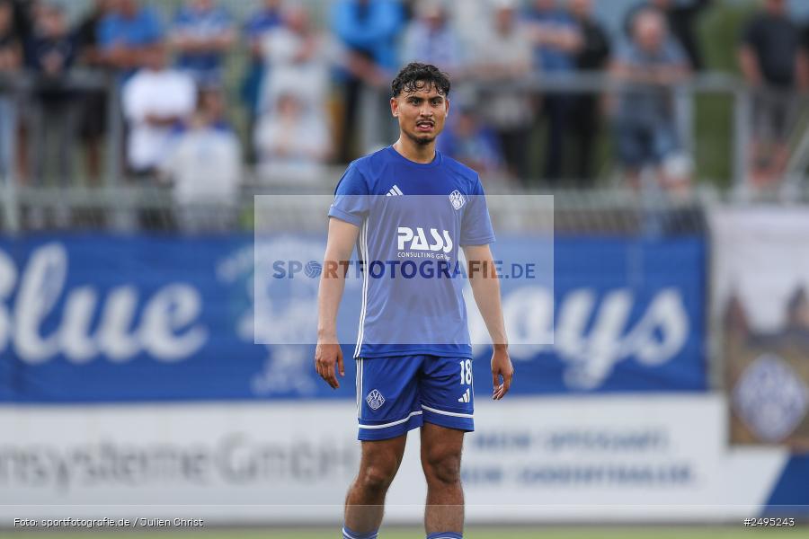 sport, action, Stadion am Schönbusch, SpVgg Greuther Fürth II, SVA, SV Viktoria Aschaffenburg, SGF, Regionalliga Bayern, Fussball, BFV, Aschaffenburg, 25.07.2025, 1. Spieltag - Bild-ID: 2495243