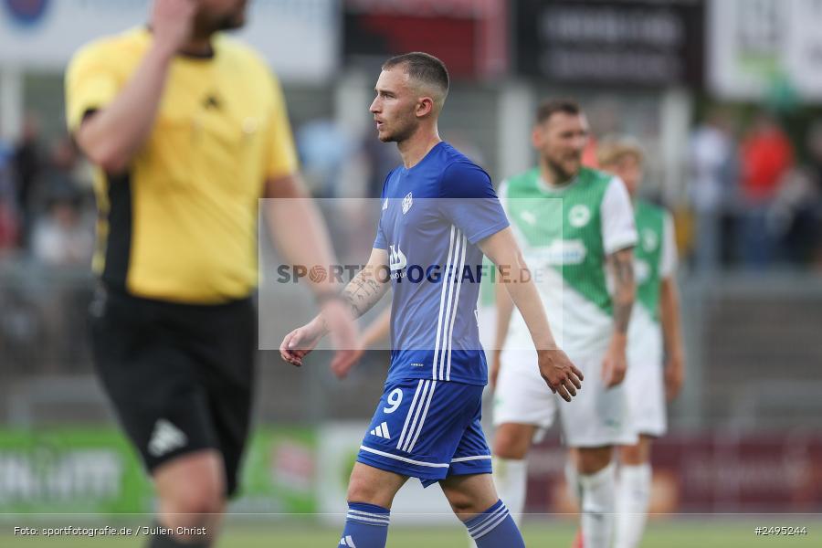 sport, action, Stadion am Schönbusch, SpVgg Greuther Fürth II, SVA, SV Viktoria Aschaffenburg, SGF, Regionalliga Bayern, Fussball, BFV, Aschaffenburg, 25.07.2025, 1. Spieltag - Bild-ID: 2495244