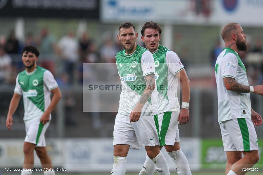 sport, action, Stadion am Schönbusch, SpVgg Greuther Fürth II, SVA, SV Viktoria Aschaffenburg, SGF, Regionalliga Bayern, Fussball, BFV, Aschaffenburg, 25.07.2025, 1. Spieltag - Bild-ID: 2495245