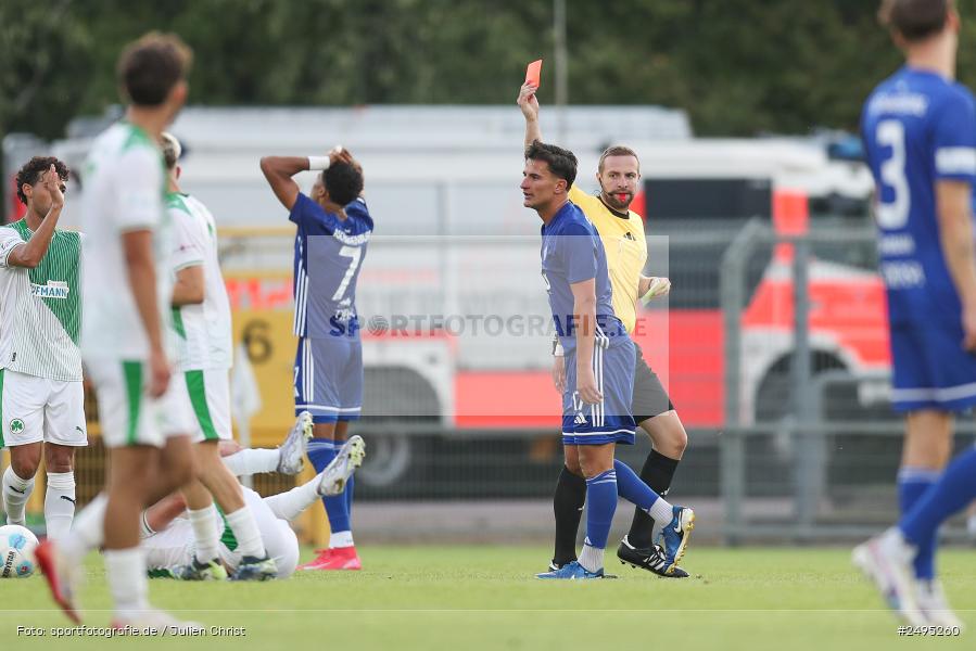 sport, action, Stadion am Schönbusch, SpVgg Greuther Fürth II, SVA, SV Viktoria Aschaffenburg, SGF, Regionalliga Bayern, Fussball, BFV, Aschaffenburg, 25.07.2025, 1. Spieltag - Bild-ID: 2495260