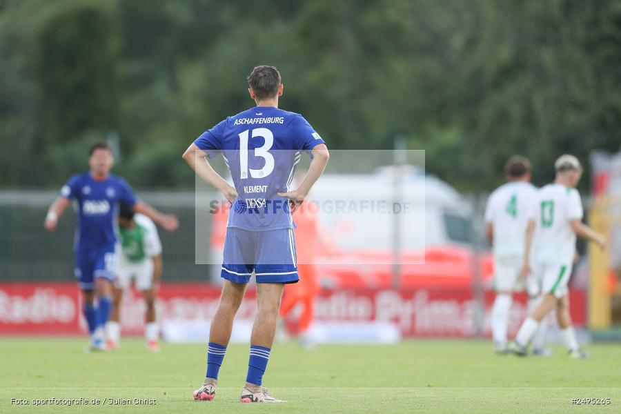 sport, action, Stadion am Schönbusch, SpVgg Greuther Fürth II, SVA, SV Viktoria Aschaffenburg, SGF, Regionalliga Bayern, Fussball, BFV, Aschaffenburg, 25.07.2025, 1. Spieltag - Bild-ID: 2495263
