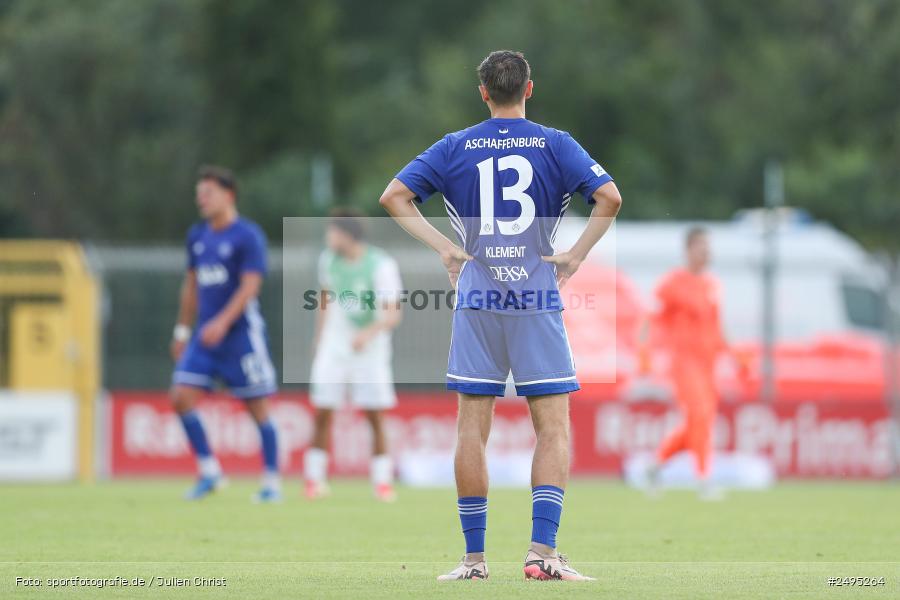 sport, action, Stadion am Schönbusch, SpVgg Greuther Fürth II, SVA, SV Viktoria Aschaffenburg, SGF, Regionalliga Bayern, Fussball, BFV, Aschaffenburg, 25.07.2025, 1. Spieltag - Bild-ID: 2495264
