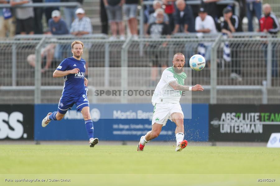 sport, action, Stadion am Schönbusch, SpVgg Greuther Fürth II, SVA, SV Viktoria Aschaffenburg, SGF, Regionalliga Bayern, Fussball, BFV, Aschaffenburg, 25.07.2025, 1. Spieltag - Bild-ID: 2495269