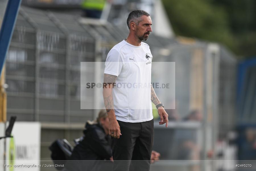 sport, action, Stadion am Schönbusch, SpVgg Greuther Fürth II, SVA, SV Viktoria Aschaffenburg, SGF, Regionalliga Bayern, Fussball, BFV, Aschaffenburg, 25.07.2025, 1. Spieltag - Bild-ID: 2495270