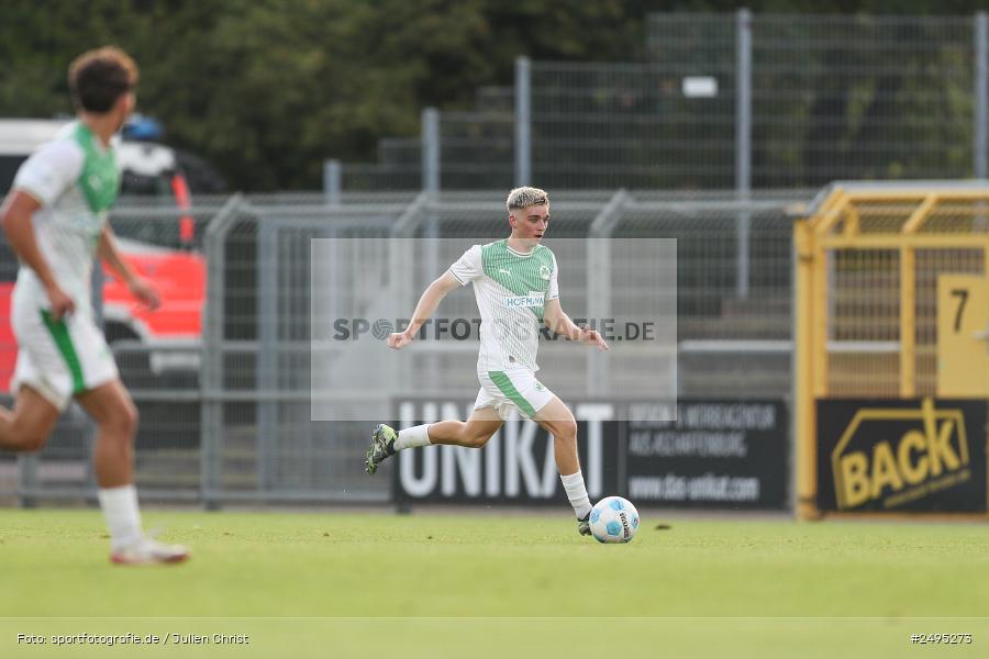 sport, action, Stadion am Schönbusch, SpVgg Greuther Fürth II, SVA, SV Viktoria Aschaffenburg, SGF, Regionalliga Bayern, Fussball, BFV, Aschaffenburg, 25.07.2025, 1. Spieltag - Bild-ID: 2495273