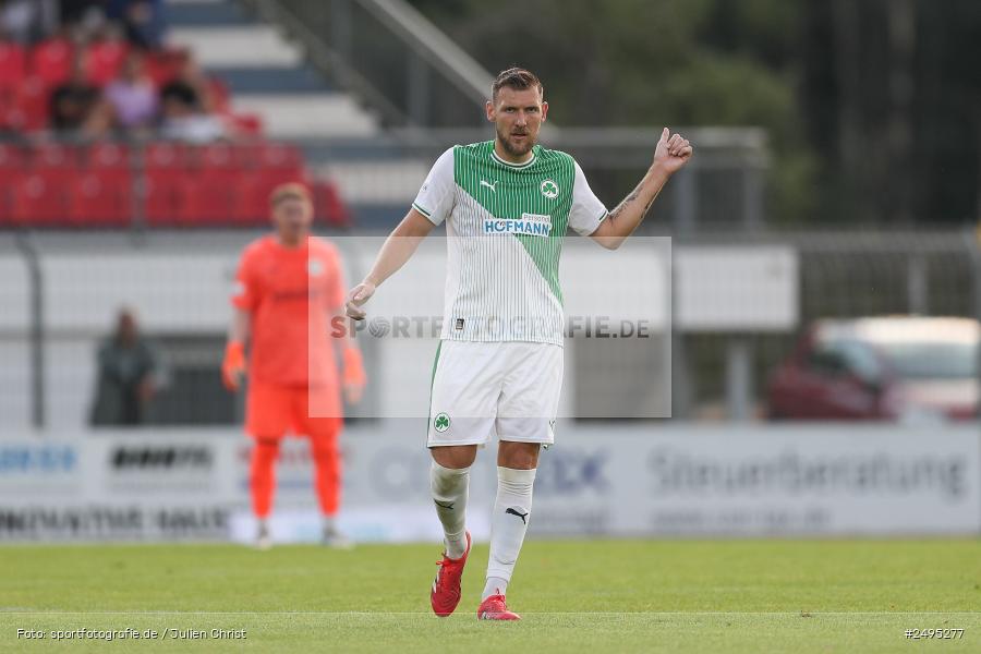 sport, action, Stadion am Schönbusch, SpVgg Greuther Fürth II, SVA, SV Viktoria Aschaffenburg, SGF, Regionalliga Bayern, Fussball, BFV, Aschaffenburg, 25.07.2025, 1. Spieltag - Bild-ID: 2495277