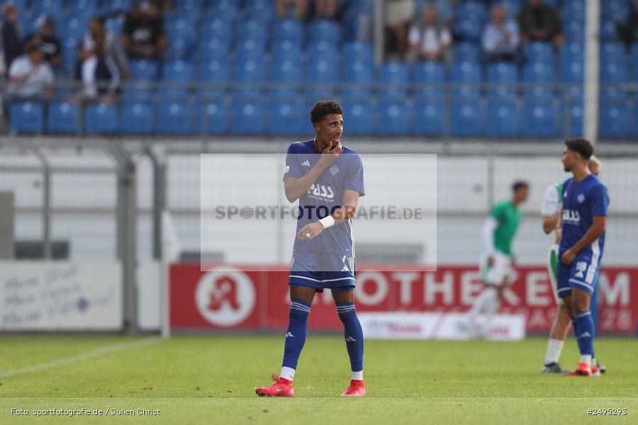 sport, action, Stadion am Schönbusch, SpVgg Greuther Fürth II, SVA, SV Viktoria Aschaffenburg, SGF, Regionalliga Bayern, Fussball, BFV, Aschaffenburg, 25.07.2025, 1. Spieltag - Bild-ID: 2495293