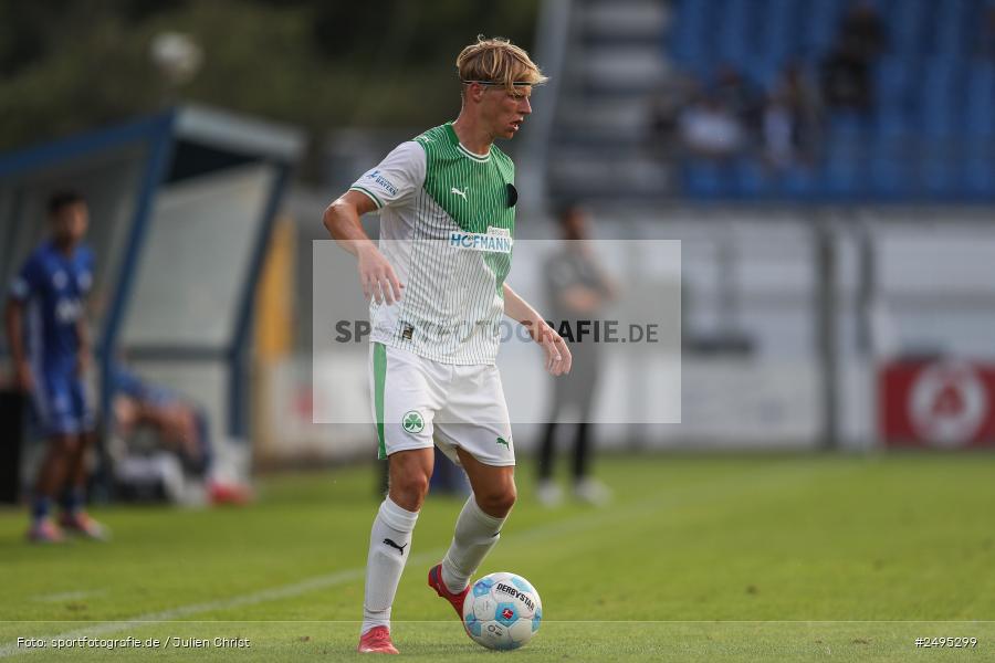 sport, action, Stadion am Schönbusch, SpVgg Greuther Fürth II, SVA, SV Viktoria Aschaffenburg, SGF, Regionalliga Bayern, Fussball, BFV, Aschaffenburg, 25.07.2025, 1. Spieltag - Bild-ID: 2495299
