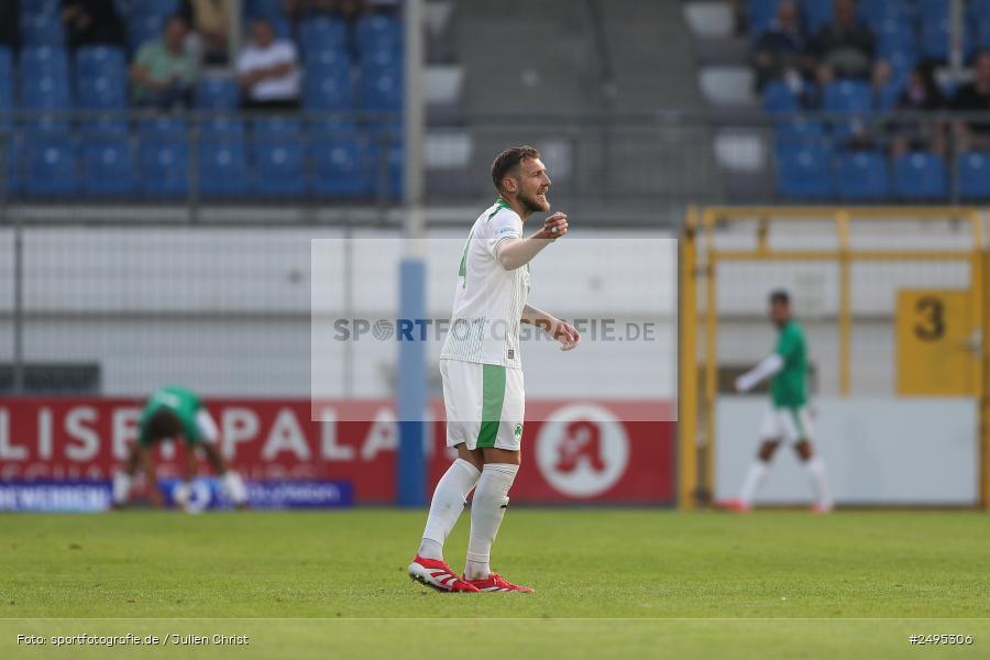 sport, action, Stadion am Schönbusch, SpVgg Greuther Fürth II, SVA, SV Viktoria Aschaffenburg, SGF, Regionalliga Bayern, Fussball, BFV, Aschaffenburg, 25.07.2025, 1. Spieltag - Bild-ID: 2495306